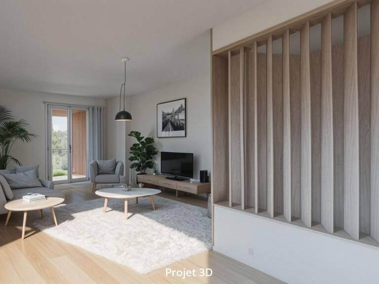 Lyon 9 plateau St Rambert T3 balcon- terrasse — photo 1