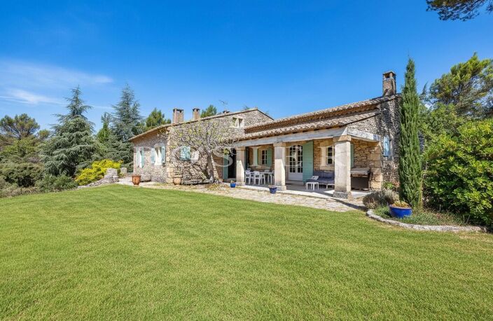 Cabrières-d’Avignon, maison en pierres avec terrain paysagé offr — photo 3