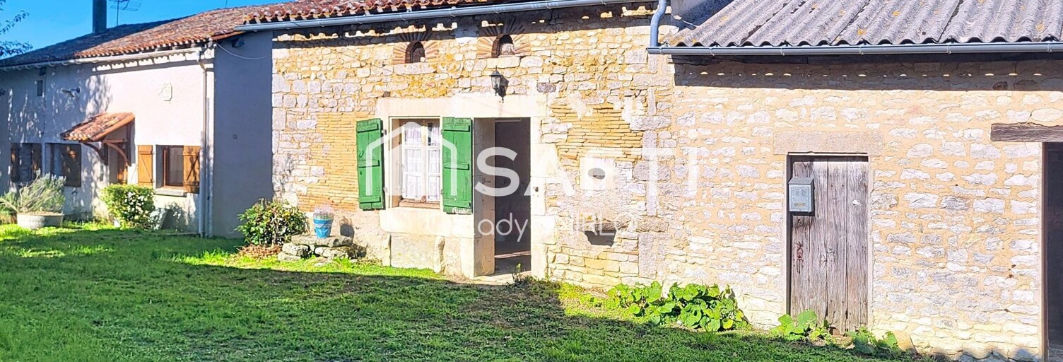 Maison 3 Pièces 60 m² à vendre à Le Bouchage (16350)