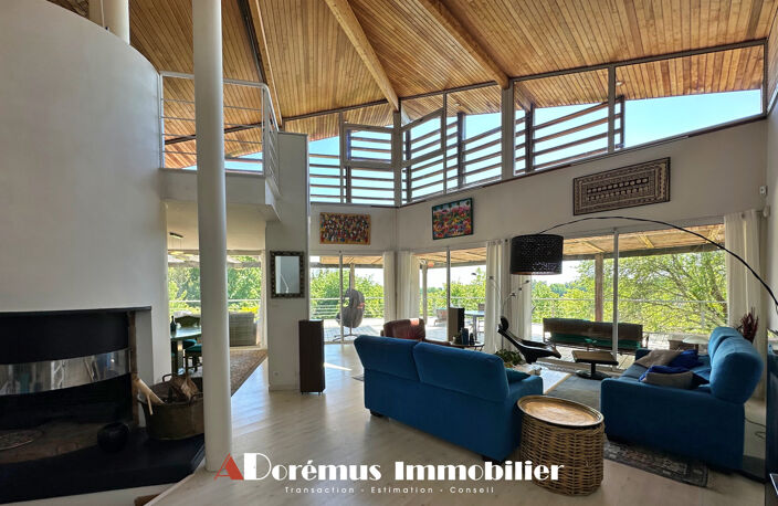 BOULIAC   villa d'architecte sur 1,9 hectare et vue panorami — photo 2