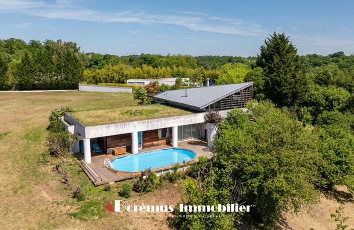 BOULIAC   villa d'architecte sur 1,9 hectare et vue panorami — photo 3