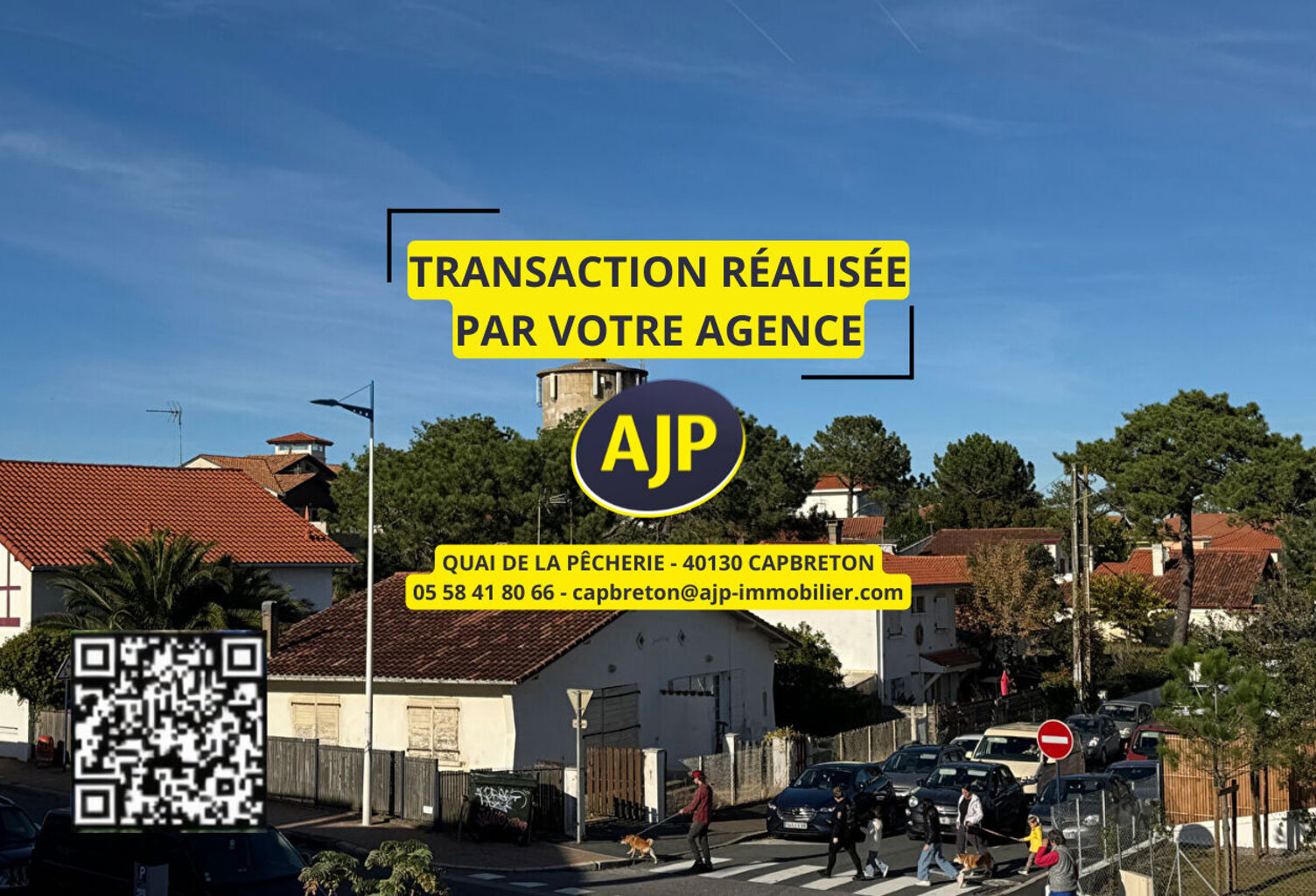 CAPBRETON PLAGE - GRAND T2 avec VERANDA + PARKING SOUS-SOL ET CELLIER — photo 1