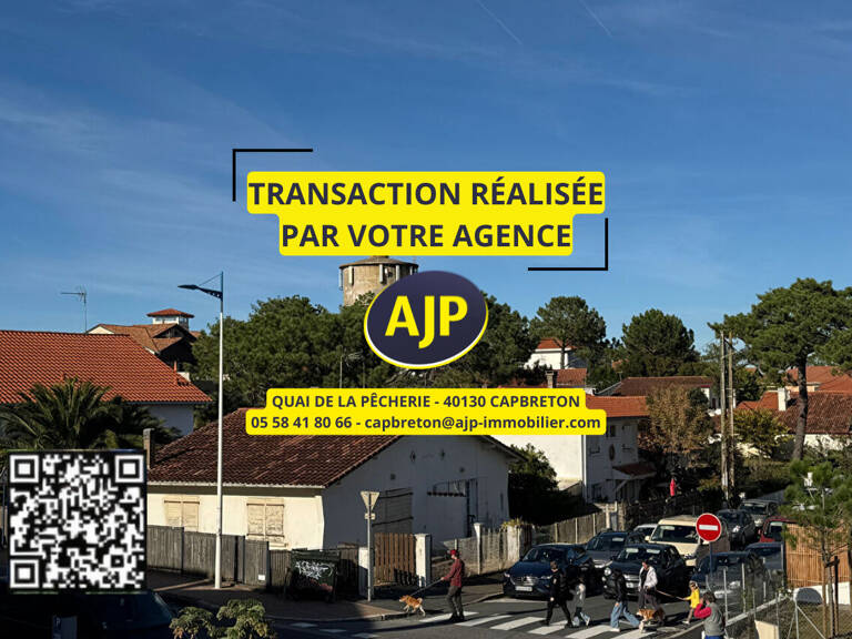 CAPBRETON PLAGE - GRAND T2 avec VERANDA + PARKING SOUS-SOL ET CELLIER — photo 1