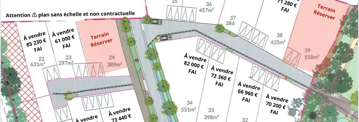 Terrain  504 m² à vendre à Châteaubriant (44110)