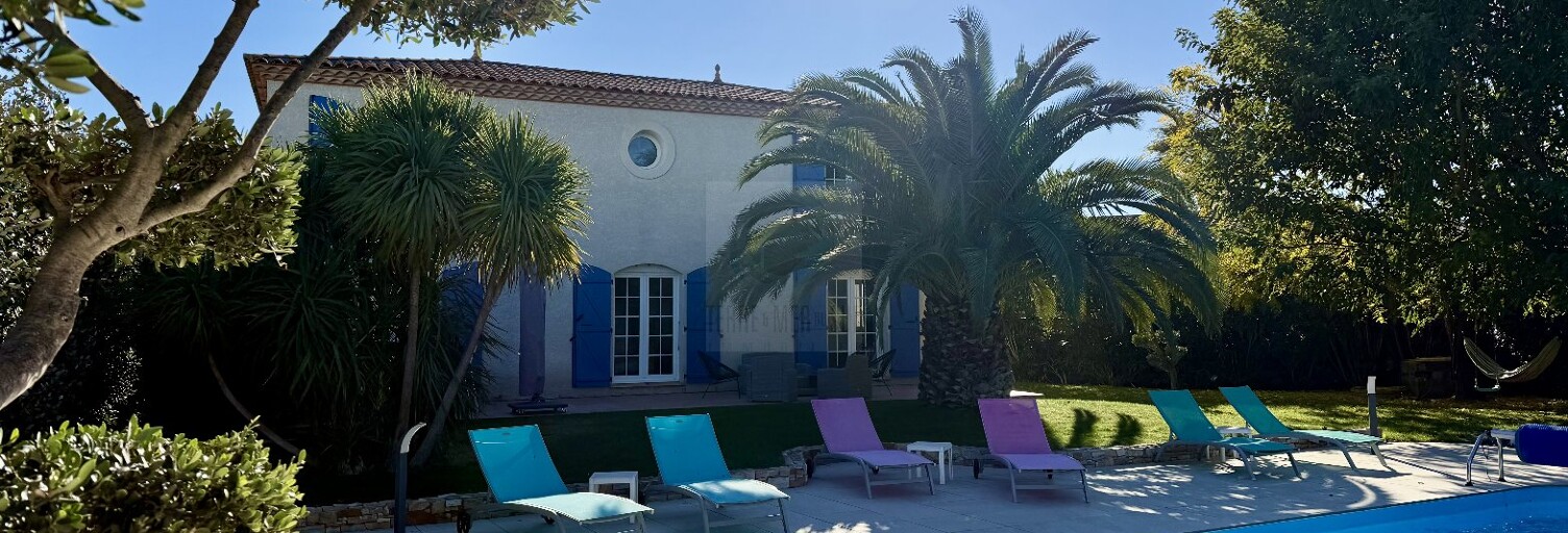 Maison 5 Pièces 174 m² à vendre à Sauvian (34410)