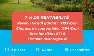 Appartement 3 Pièces 63 m² à vendre à Nantes (44200)