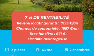 Appartement 3 Pièces 63 m² à vendre à Nantes (44200)