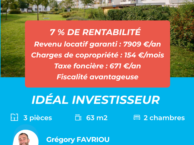 Vente Appartement 3 pièces — photo du bien