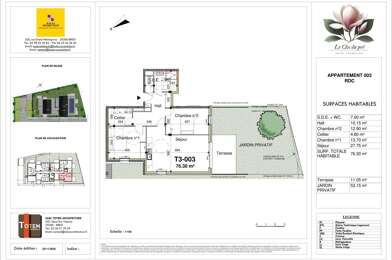 Appartement 3 pièces 316360 €