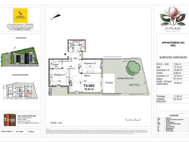 GUILERS Appartement T3 NEUF avec jardin — photo du bien