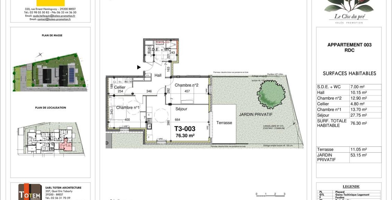 GUILERS Appartement T3 NEUF avec jardin — photo 1