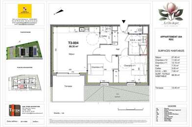 Appartement 3 pièces 284335 €