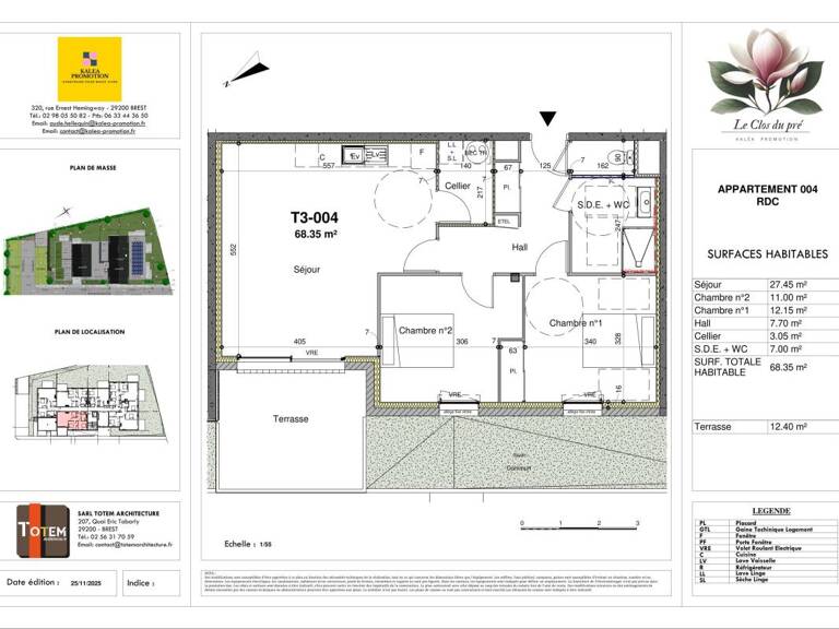 GUILERS Appartement T3 NEUF avec terrasse — photo 1
