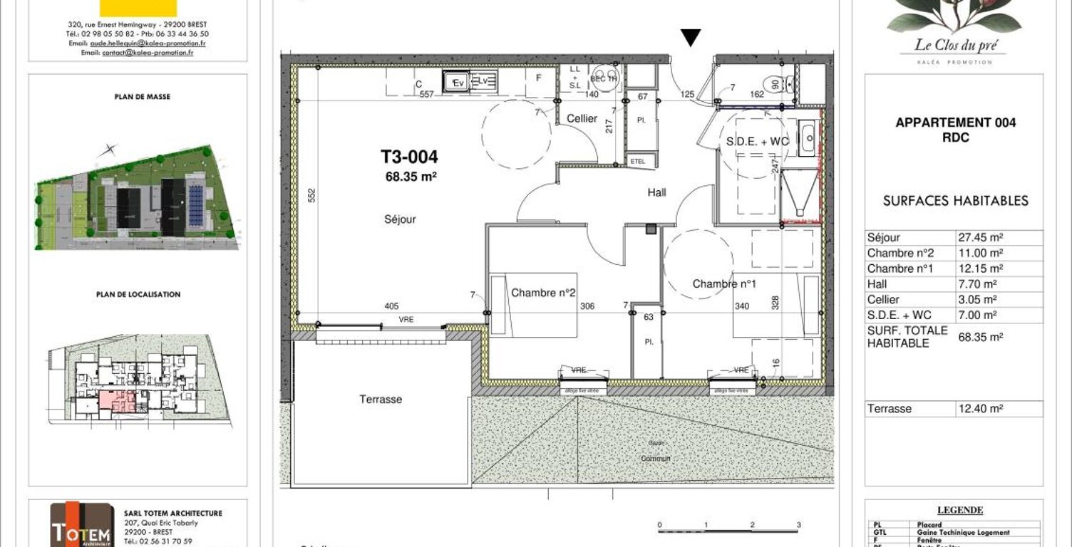 GUILERS Appartement T3 NEUF avec terrasse — photo 1