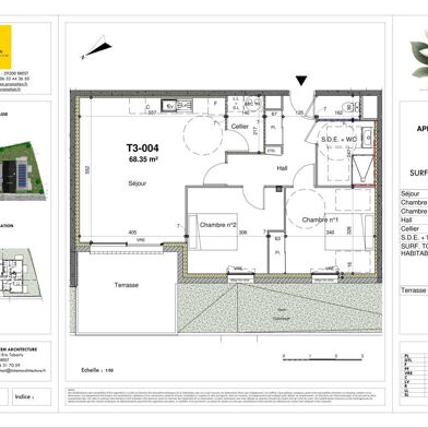Appartement 3 pièces 284335 €