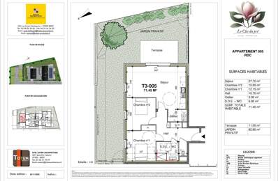 GUILERS Appartement T3 NEUF avec jardin — photo du bien