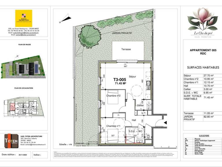 GUILERS Appartement T3 NEUF avec jardin — photo 1