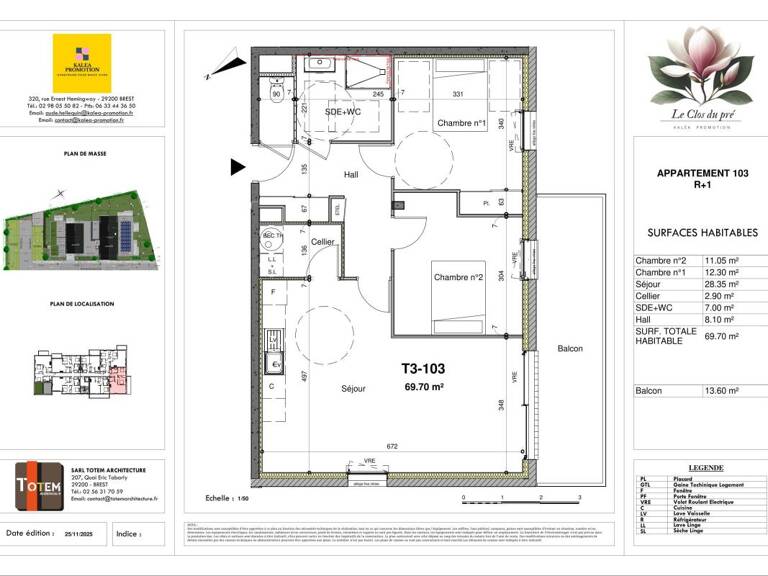 GUILERS Appartement T3 NEUF avec balcon — photo 1