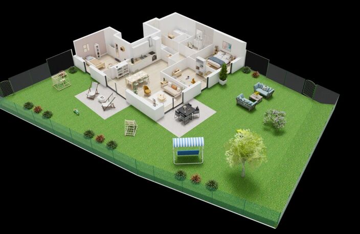 GUILERS Appartement T4 NEUF avec jardin — photo 4
