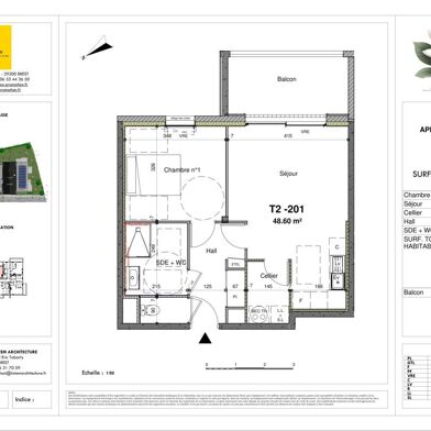 Appartement 2 pièces 211120 €