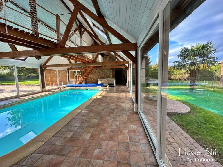 Propriété 7 pièces - piscine intérieure - LA BOISSIERE (27) — photo 1