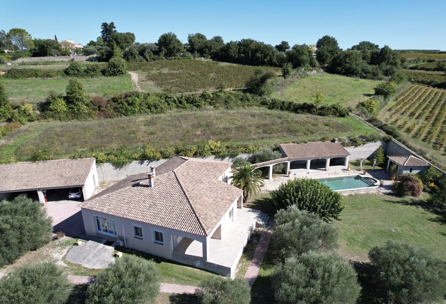 Villa récente avec piscine et annexes à 20 minutes d'Uzès — photo 1