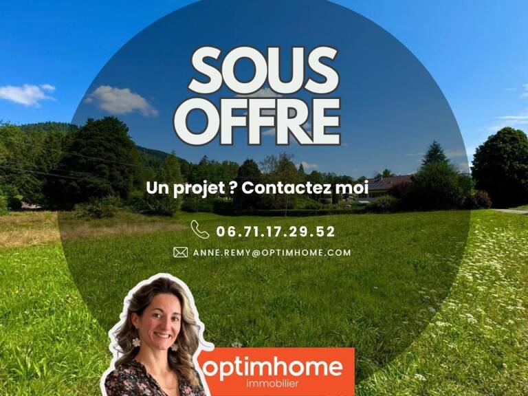SOUS OFFRE - Terrain à vendre de 1 090,00 m² LE THILLOT (88) HAUTES VOSGES - Belle exposition, au calme — photo 1