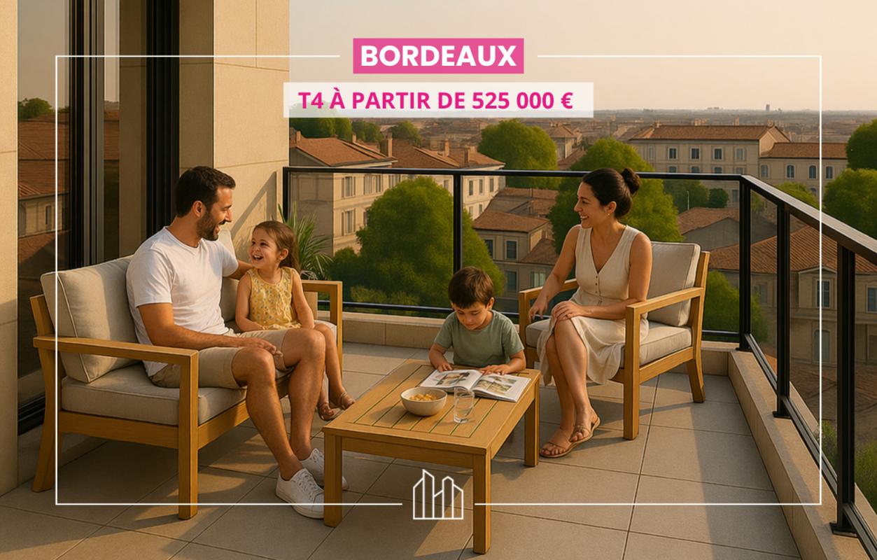 Appartement  T4 à vendre Bordeaux 33200