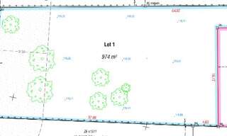 Terrain  974 m² à vendre à Ormes (45140)
