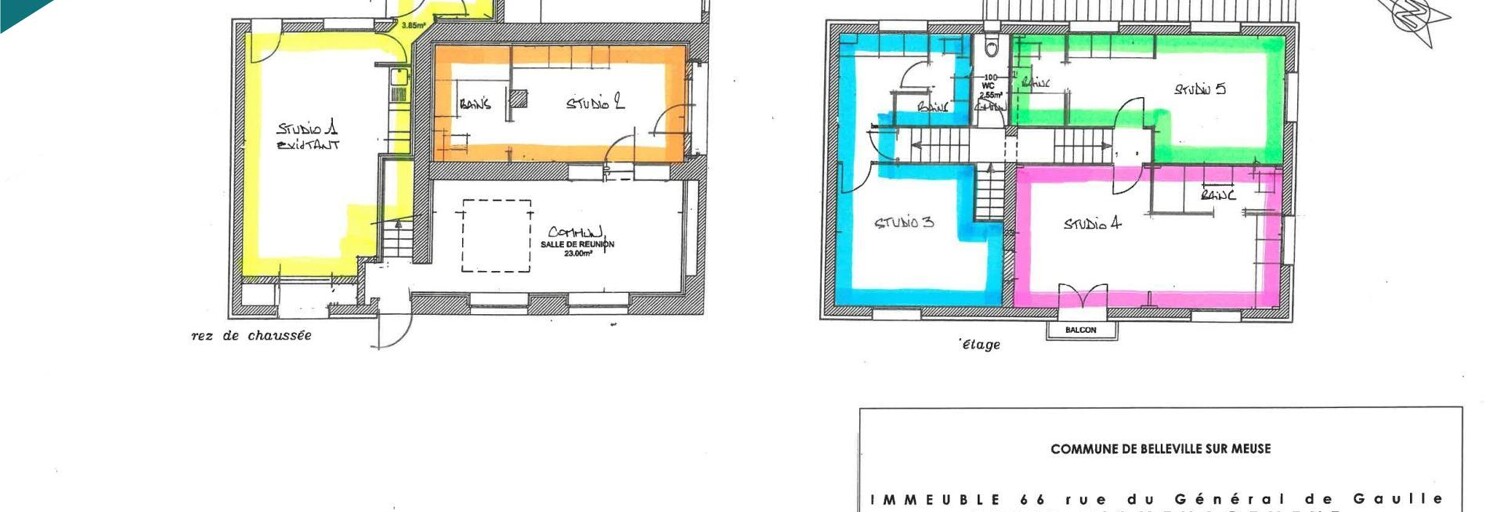 Immeuble  181 m² à vendre à Belleville-sur-Meuse (55430)