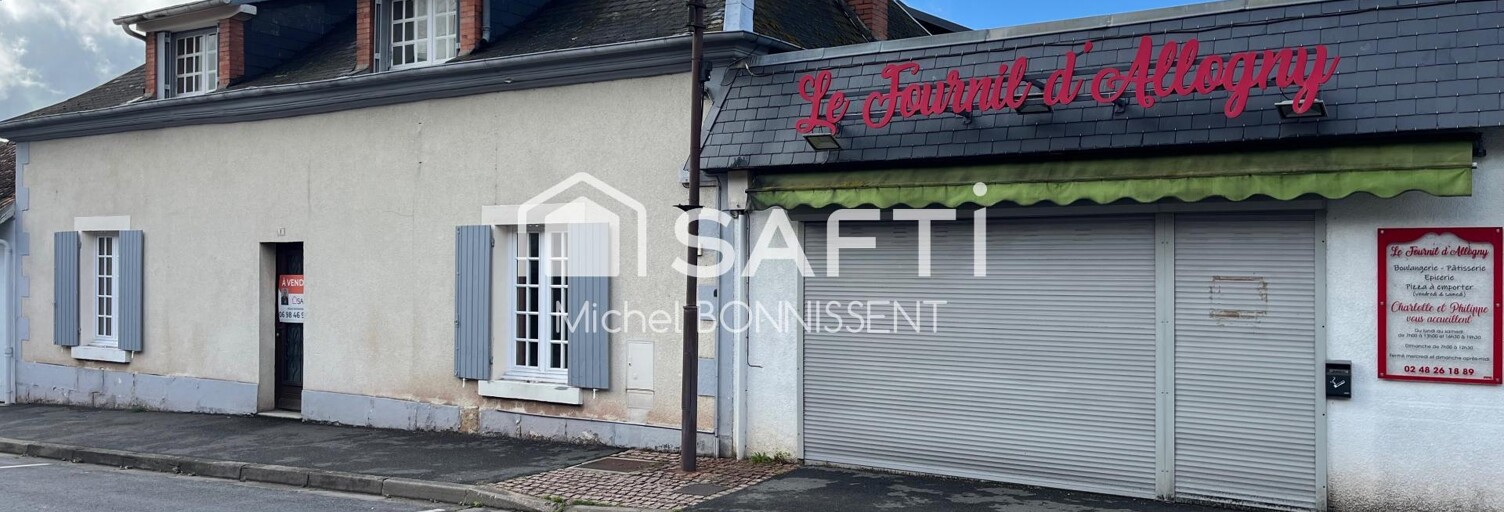 Maison 4 Pièces 221 m² à vendre à Allogny (18110)