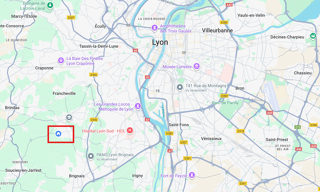 Terrain  770 m² à vendre à Chaponost (69630)