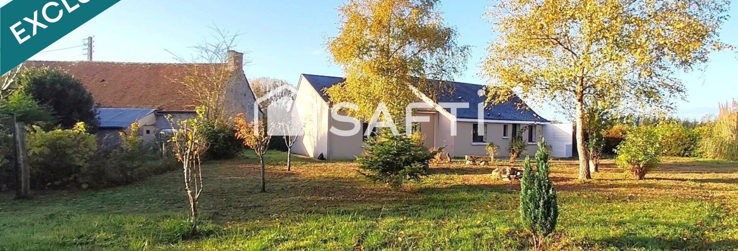 Maison 6 Pièces 116 m² à vendre à Noyant-Villages (49490)