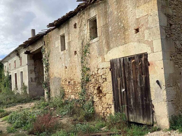 belle bâtisse charentaise à rénové entièrement  sur un terrain de 1760 m2 environ 400 m2 de bâtisse — photo 1