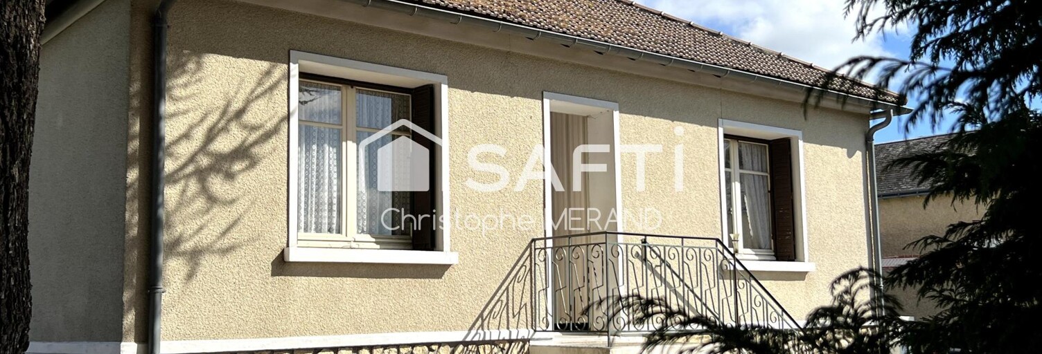 Maison 7 Pièces 72 m² à vendre à Antogny-le-Tillac (37800)