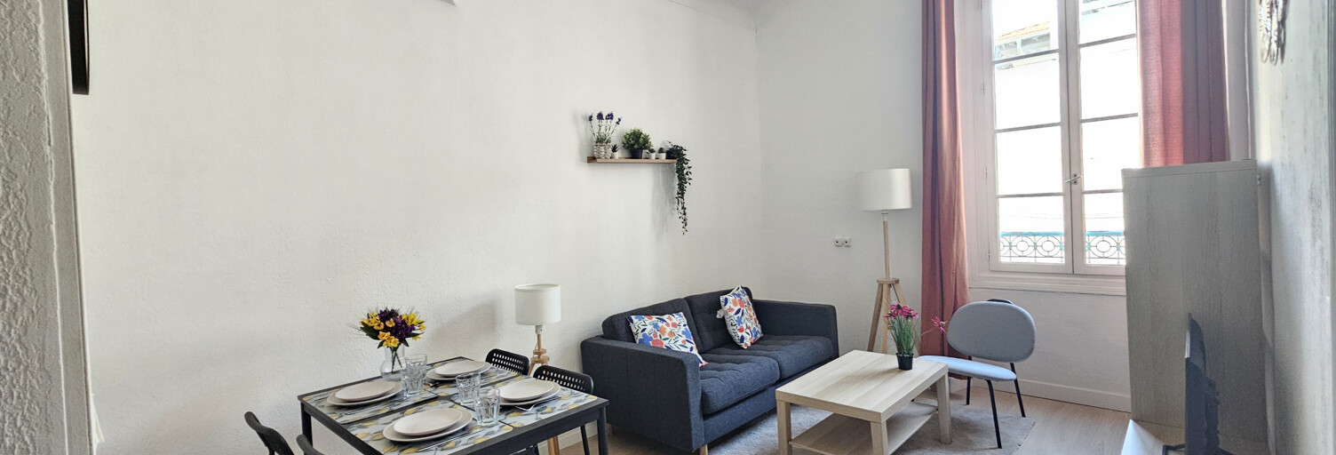 Appartement 2 Pièces 29 m² à louer à Nice (06100)