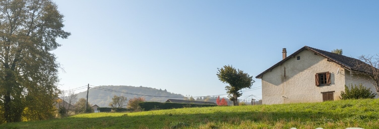 Terrain  1101 m² à vendre à Saint-Geoire-en-Valdaine (38620)