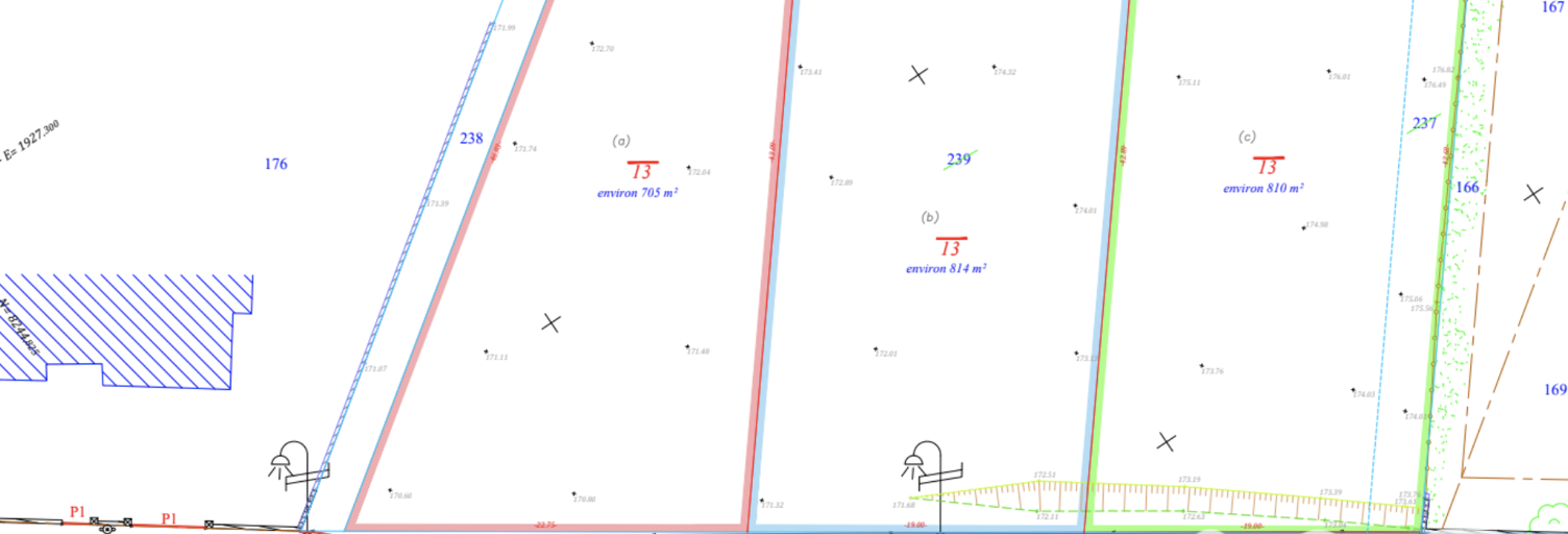 Terrain  814 m² à vendre à Thionville (57100)