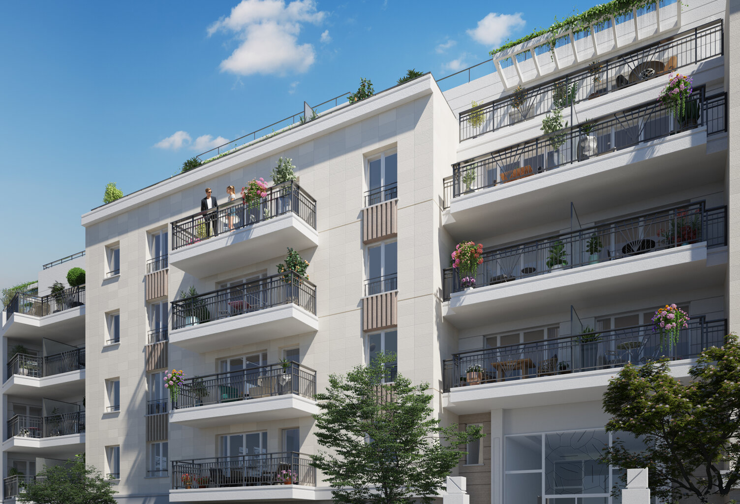 Vente programme neuf T1, T2, T3, T4 28 à 81 m² Aubervilliers (93300) — photo 1