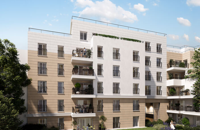 Vente programme neuf T1, T2, T3, T4 28 à 81 m² Aubervilliers (93300) — photo 2