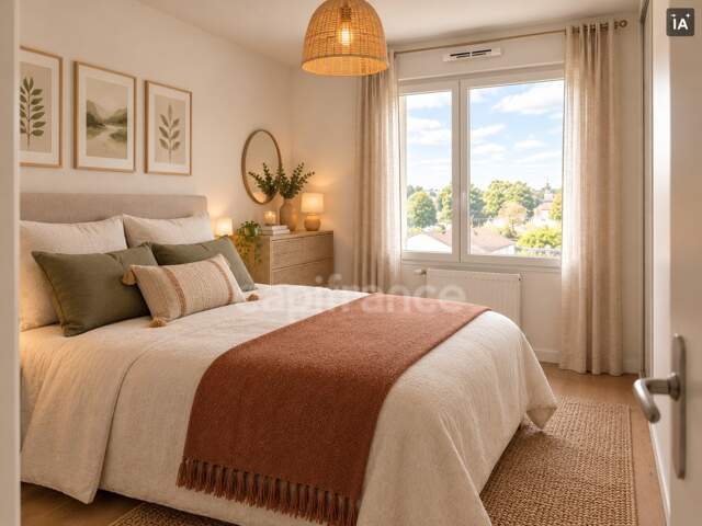 Joué-lès-Tours (Indre-et-Loire), à vendre APPARTEMENT 3 pièces de 65 m² — photo du bien