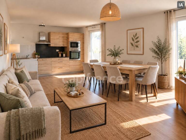 Joué-lès-Tours (Indre-et-Loire), à vendre APPARTEMENT 3 pièces de 65 m² — photo 1