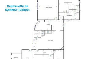 Maison 8 Pièces 200 m² à vendre à Gannat (03800)