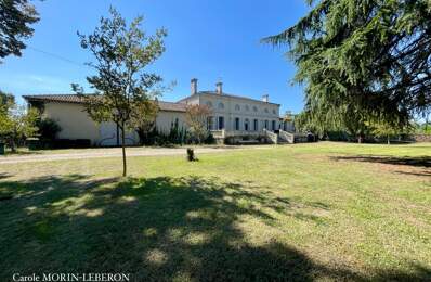Axe La Réole-Marmande, maison bourgeoise, grange attenante et terrain 11 800 m² — photo du bien