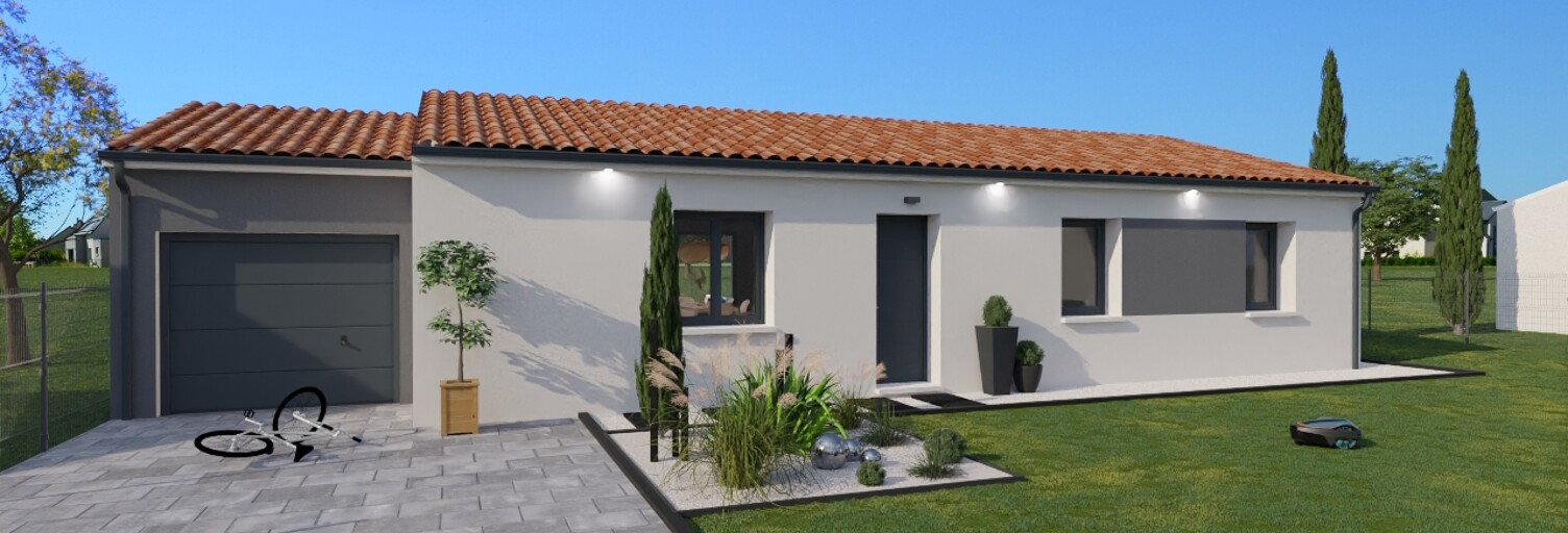 Maison 90 m² à construire Jaunay-Marigny (86130)
