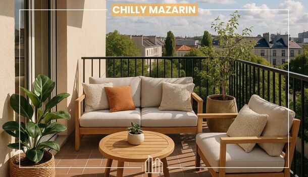 Appartement 2 pièces  à vendre Chilly-Mazarin 91380