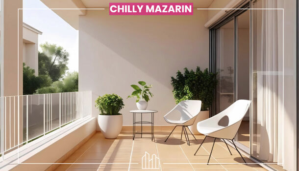 Appartement 2 pièces  à vendre Chilly-Mazarin 91380