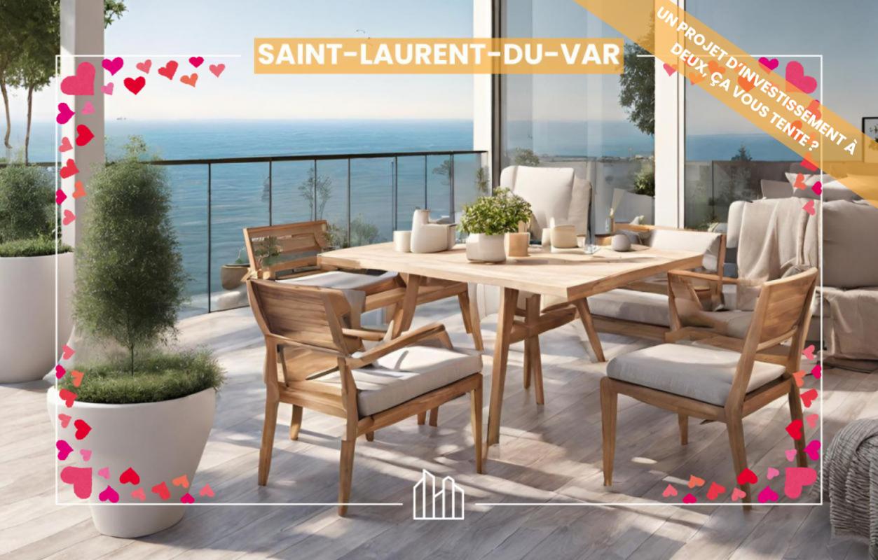 QUARTIER PALUDS –À DEUX PAS DES PLAGES  Appartement neuf Saint-Laurent-du-Var 06700