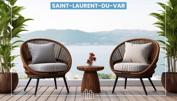 Appartement 3 pièces  à vendre Saint-Laurent-du-Var 06700