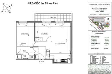 Appartement 1 pièces 190300 €